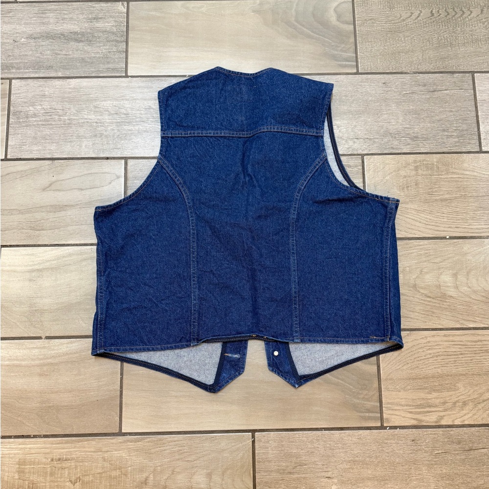 Wrangler Denim Vest View 2